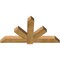 Ekena Millwork Kennewick Rough Sawn Timber Gable Bracket, Western Red Cedar, 60"W x 32"H x 4"D x 6"F, 13/12 Pitch GBW060X32X0406KEN00RWR - alternate 3